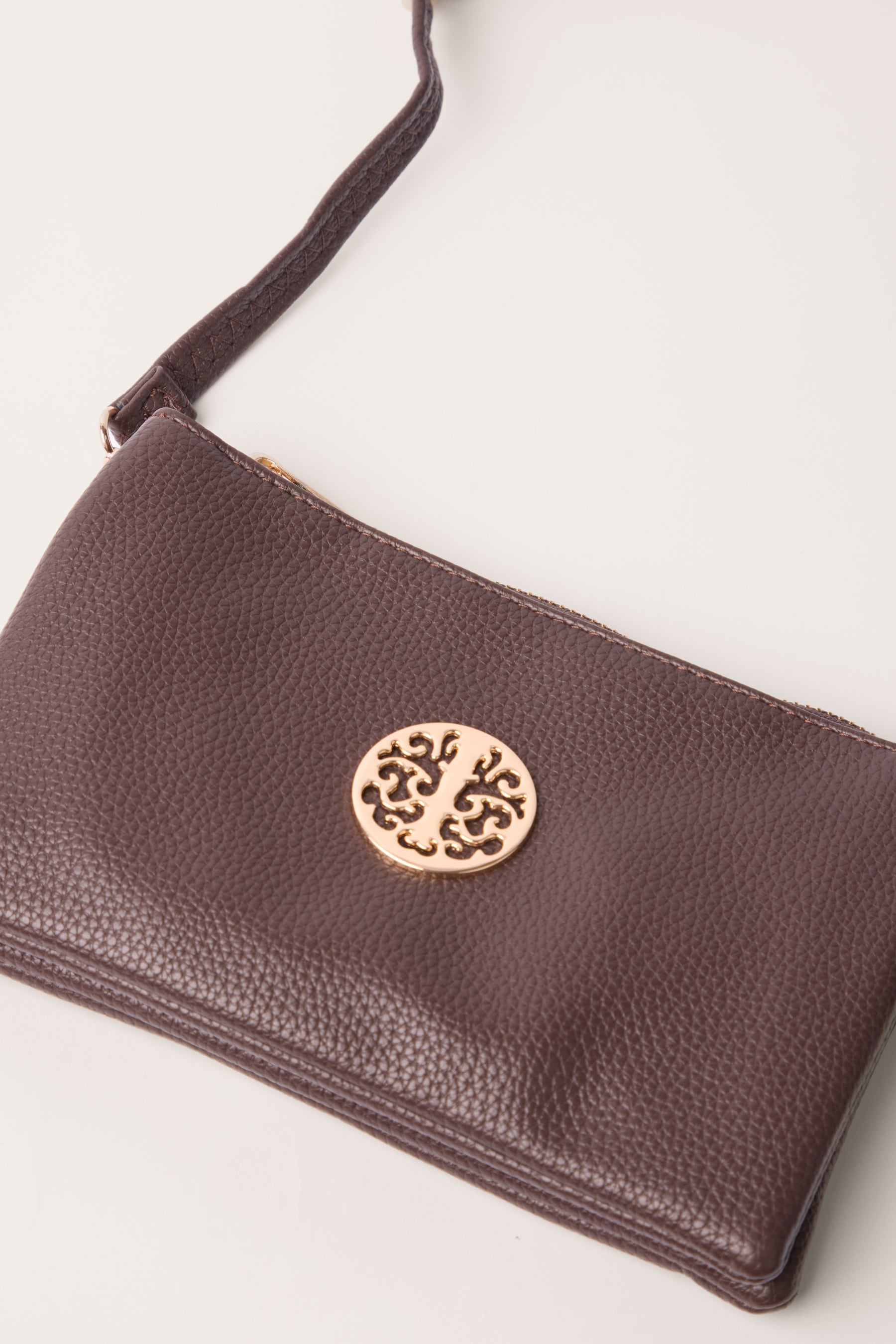 Small Gold Detail Shoulder/Clutch Purse