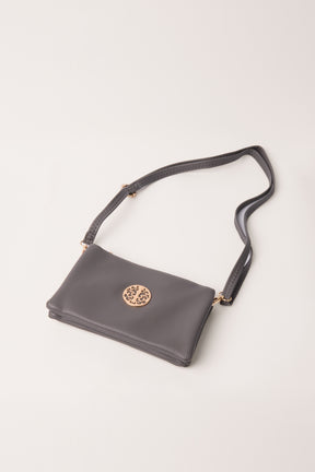 Small Gold Detail Shoulder/Clutch Purse