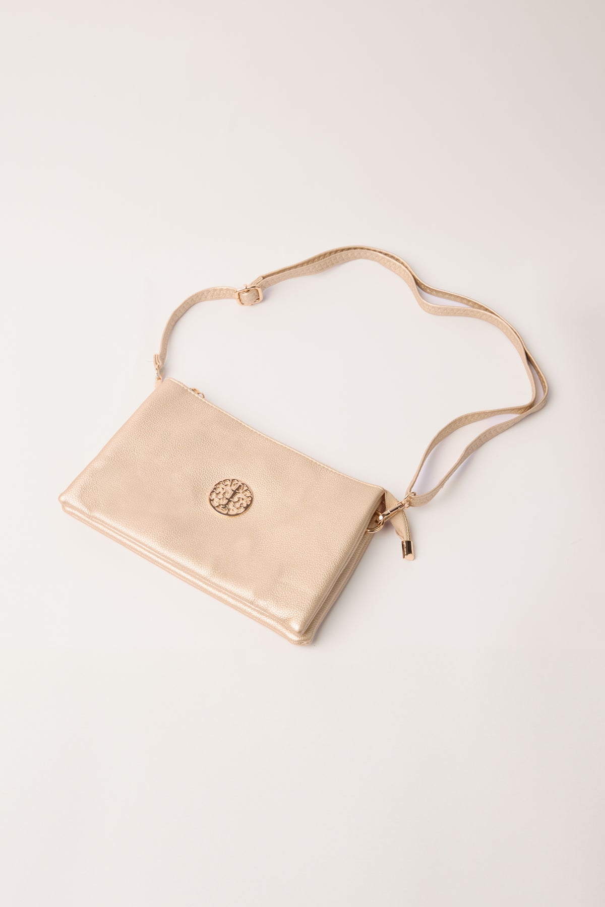 Medium Gold Detail Shoulder/Clutch Purse