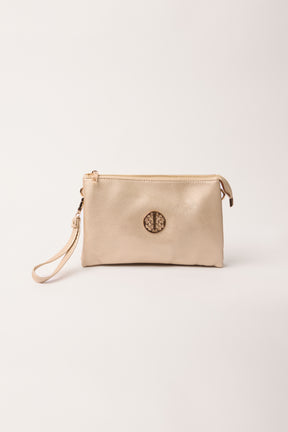 Medium Gold Detail Shoulder/Clutch Purse