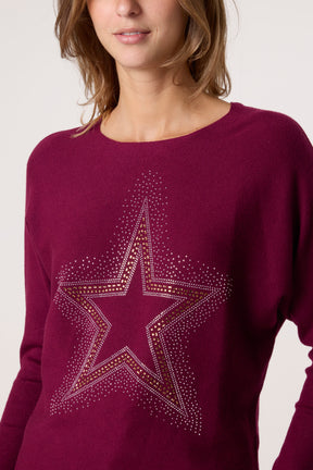 Sequin Star Jumper