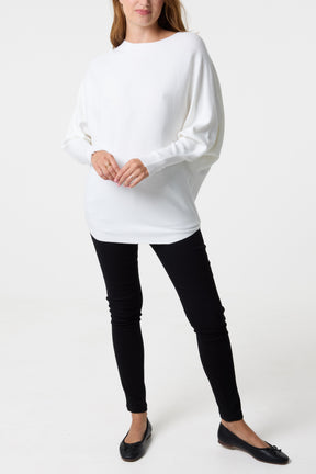 Diamante Butterfly Back Knit Jumper