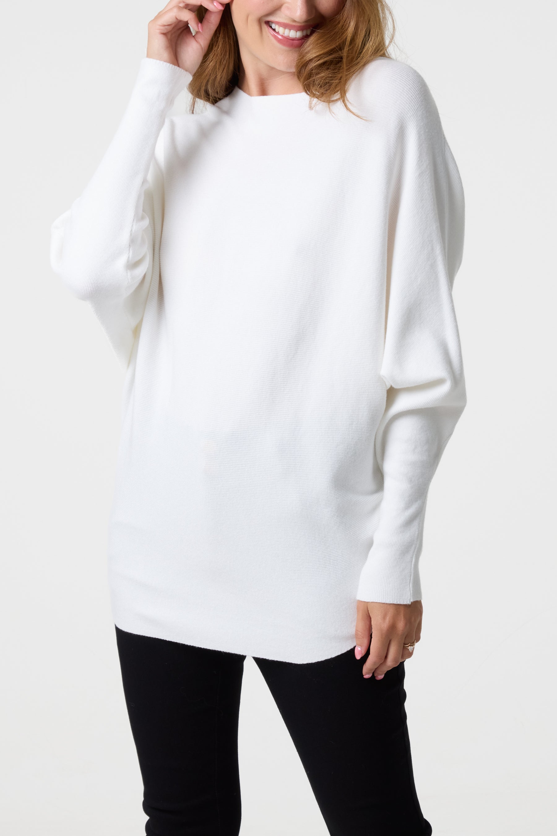 Diamante Butterfly Back Knit Jumper