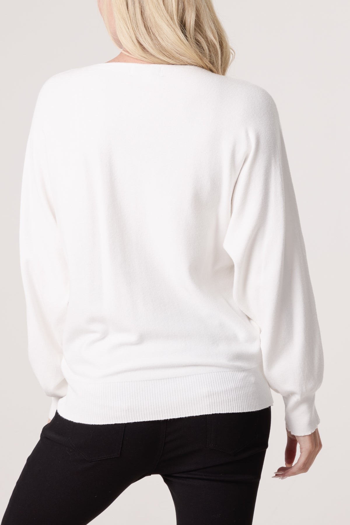 Pearl Embellished Ditsy Floral Jumper