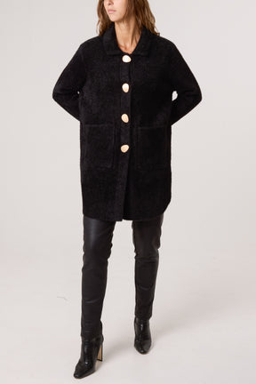 Soft Classic Collar Overcoat