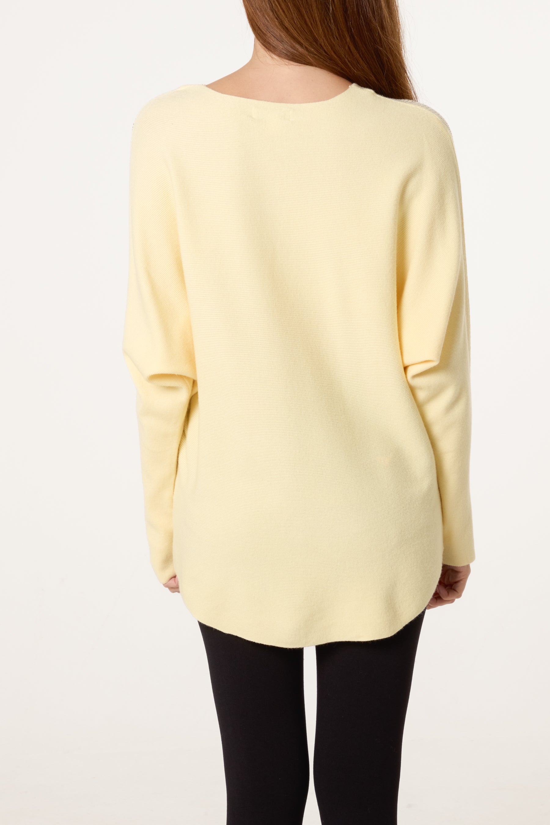 Embellished Spikes Fine Knit Jumper