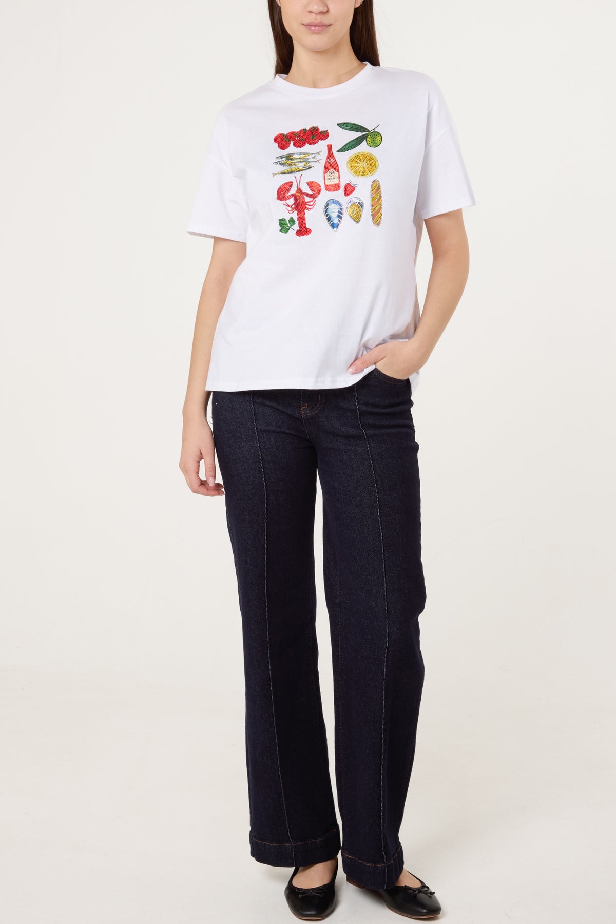 Embellished Cuisine Food T-Shirt