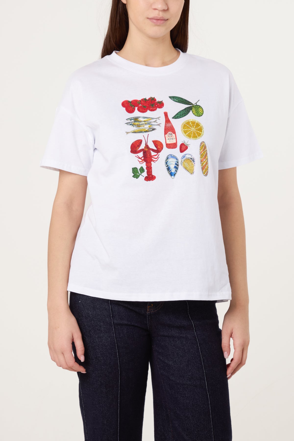 Embellished Cuisine Food T-Shirt