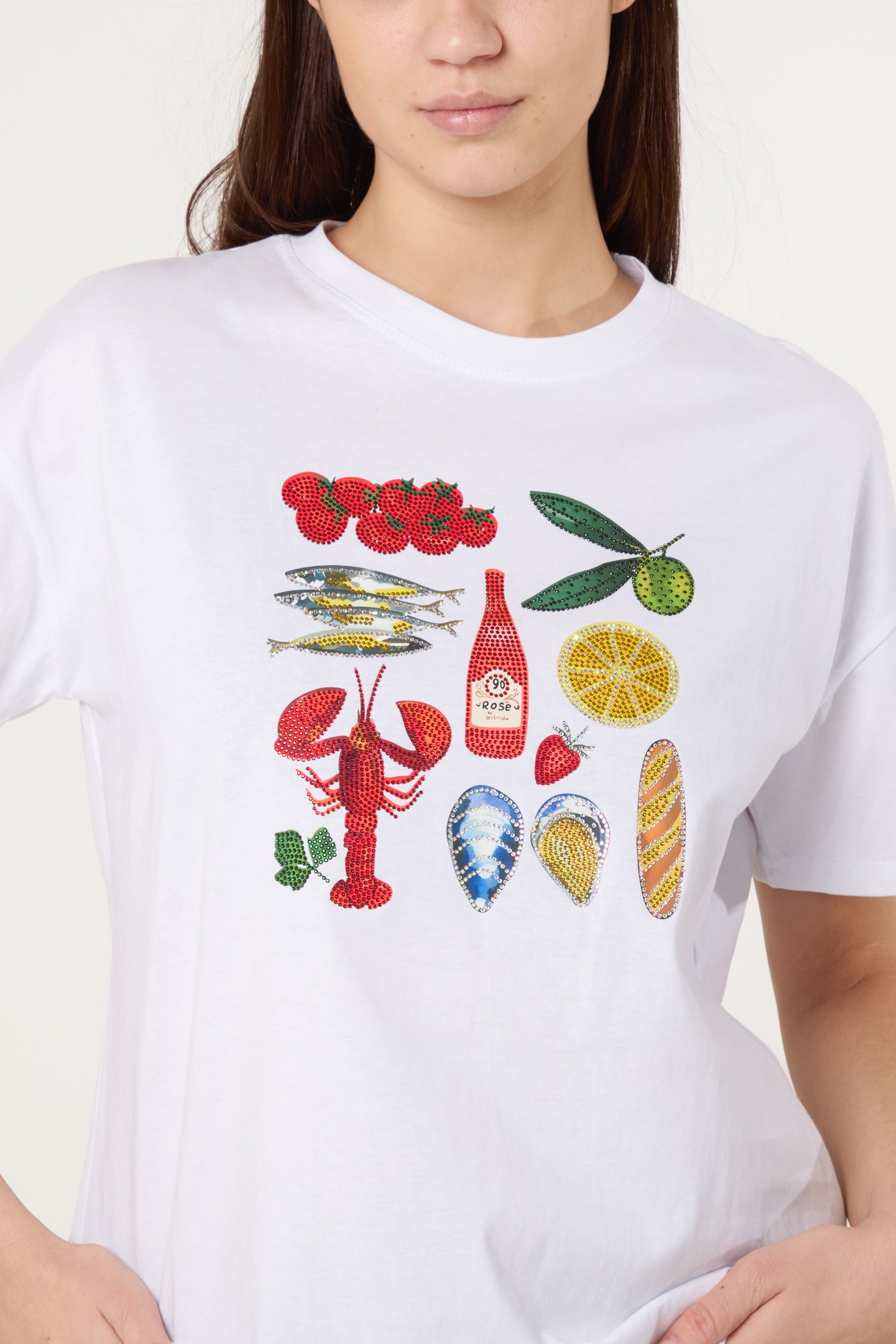 Embellished Cuisine Food T-Shirt