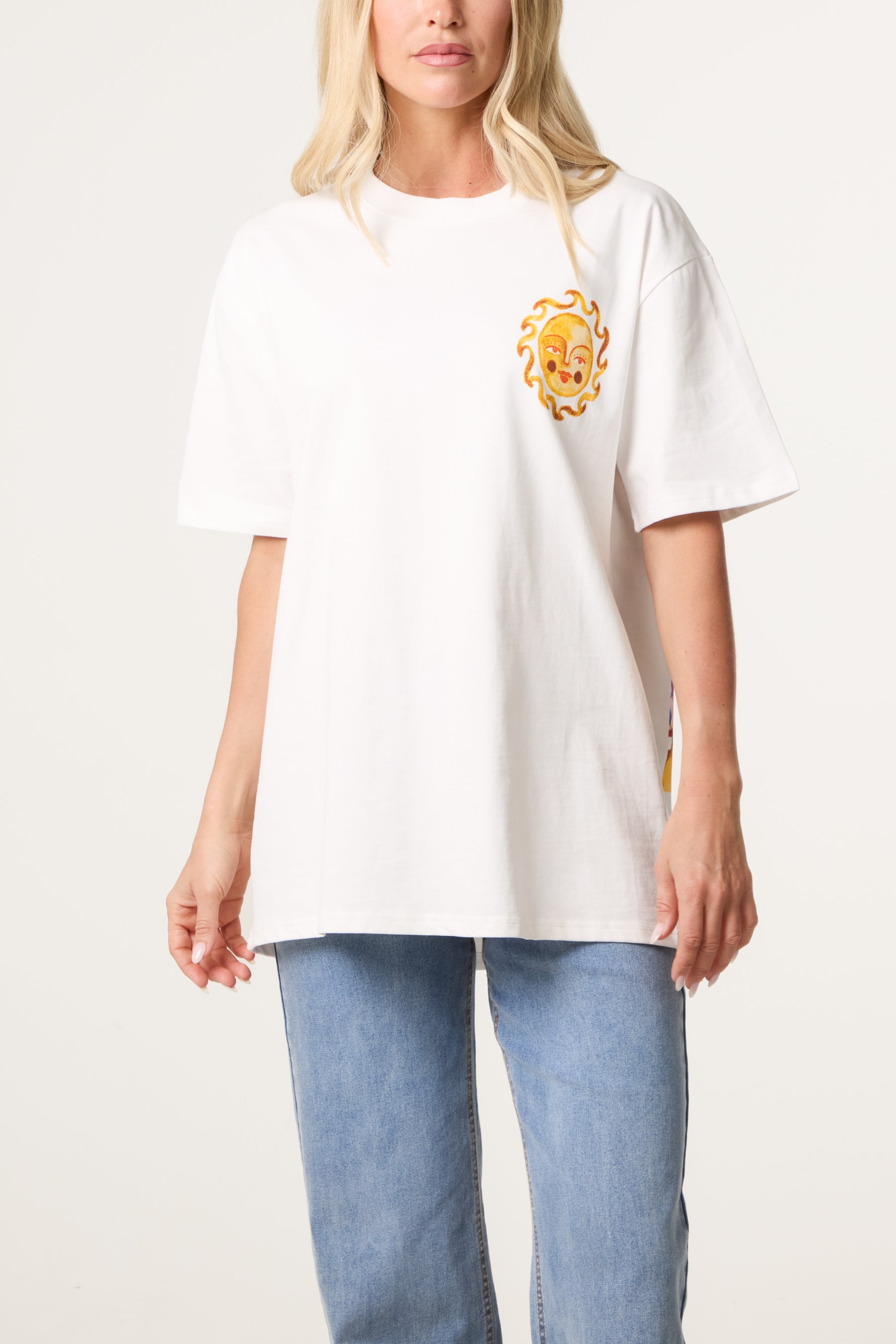 Embellished Summer Postcard T-Shirt