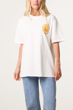 Embellished Summer Postcard T-Shirt