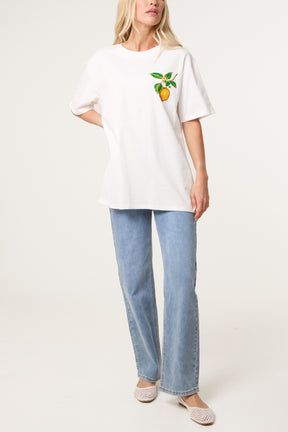 Embellished Italian Summer T-Shirt