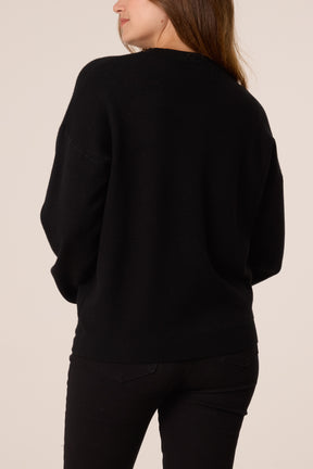Sequinned Christmas Lights Knit Jumper