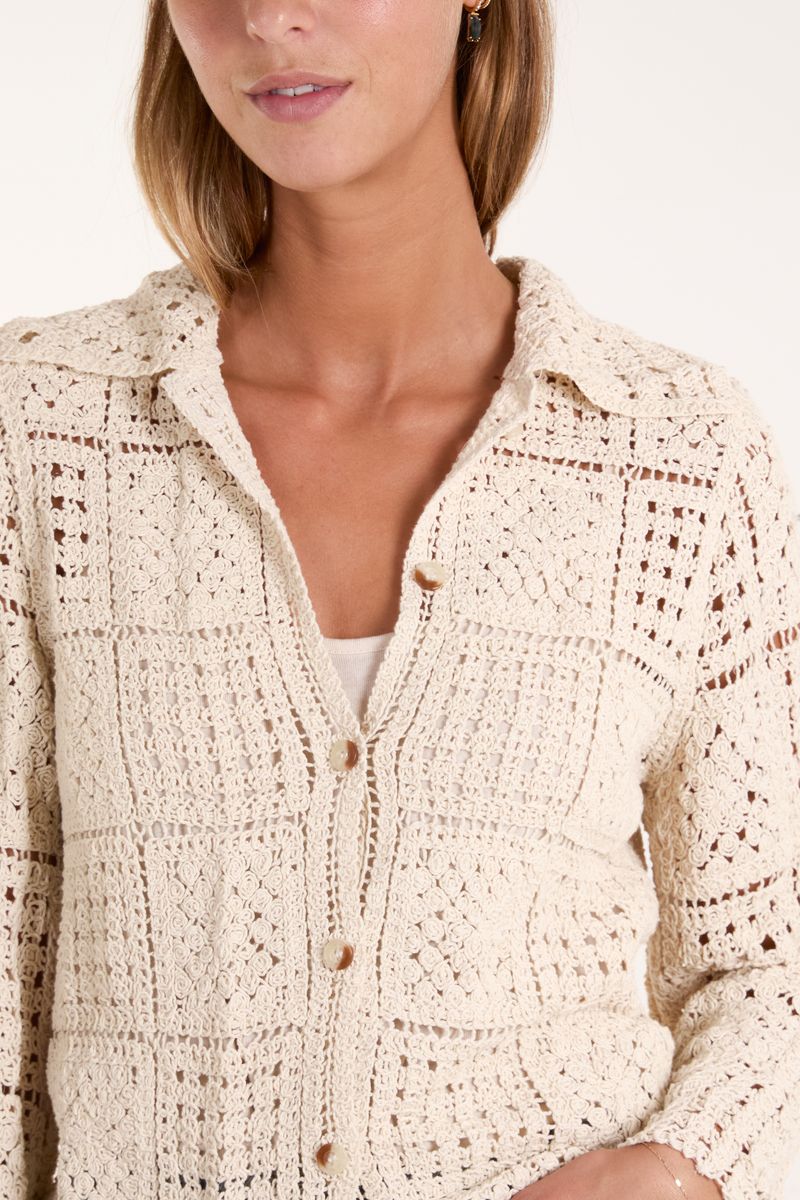 Square Crochet Shirt