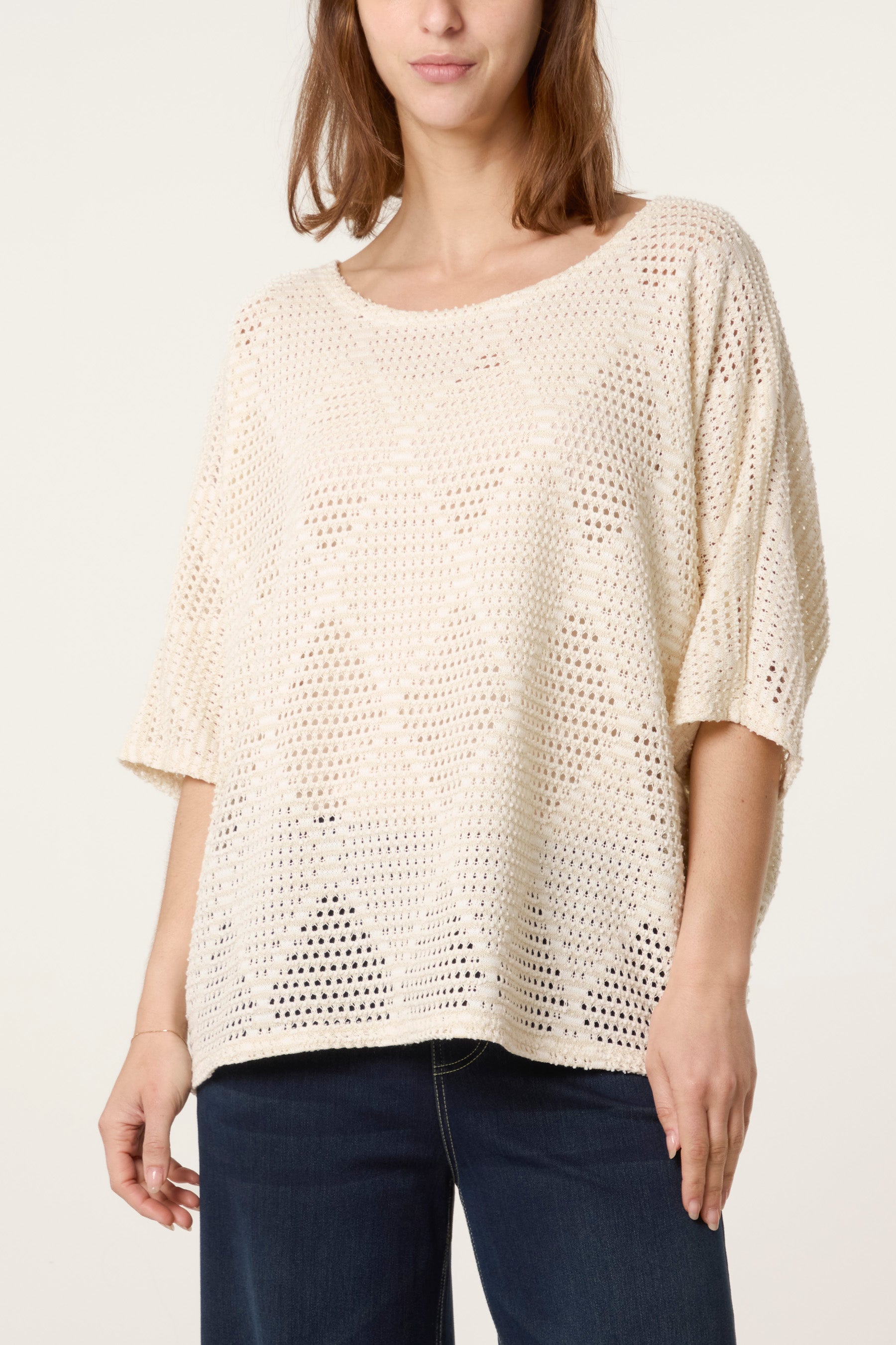 Diamond Net Cotton Top