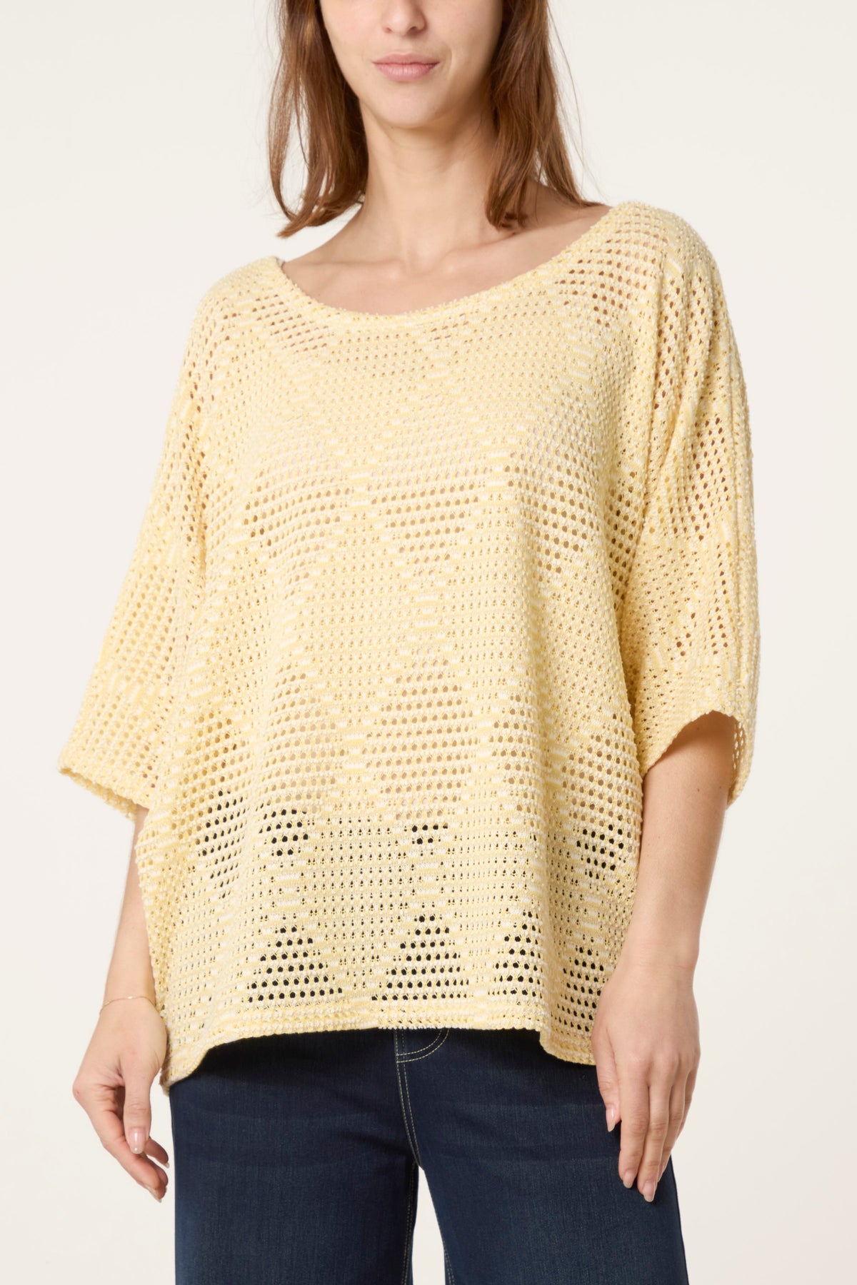 Diamond Net Cotton Top