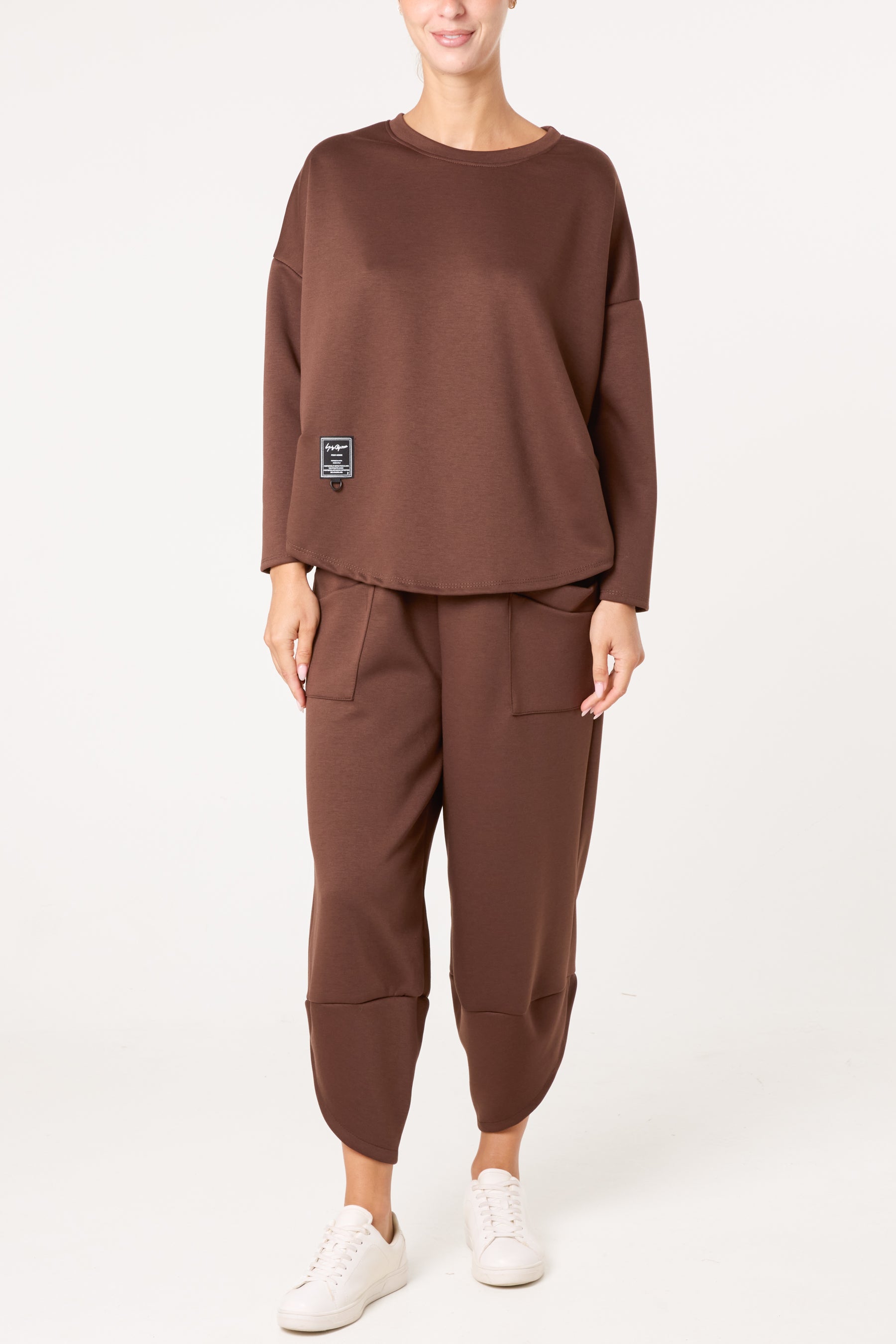 Essential Jumper & Cuffed Trousers Set