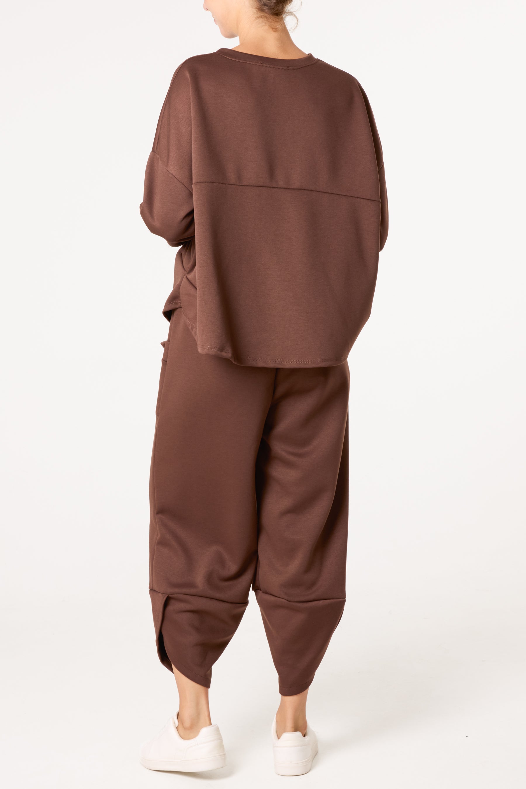 Essential Jumper & Cuffed Trousers Set