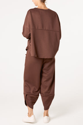 Essential Jumper & Cuffed Trousers Set