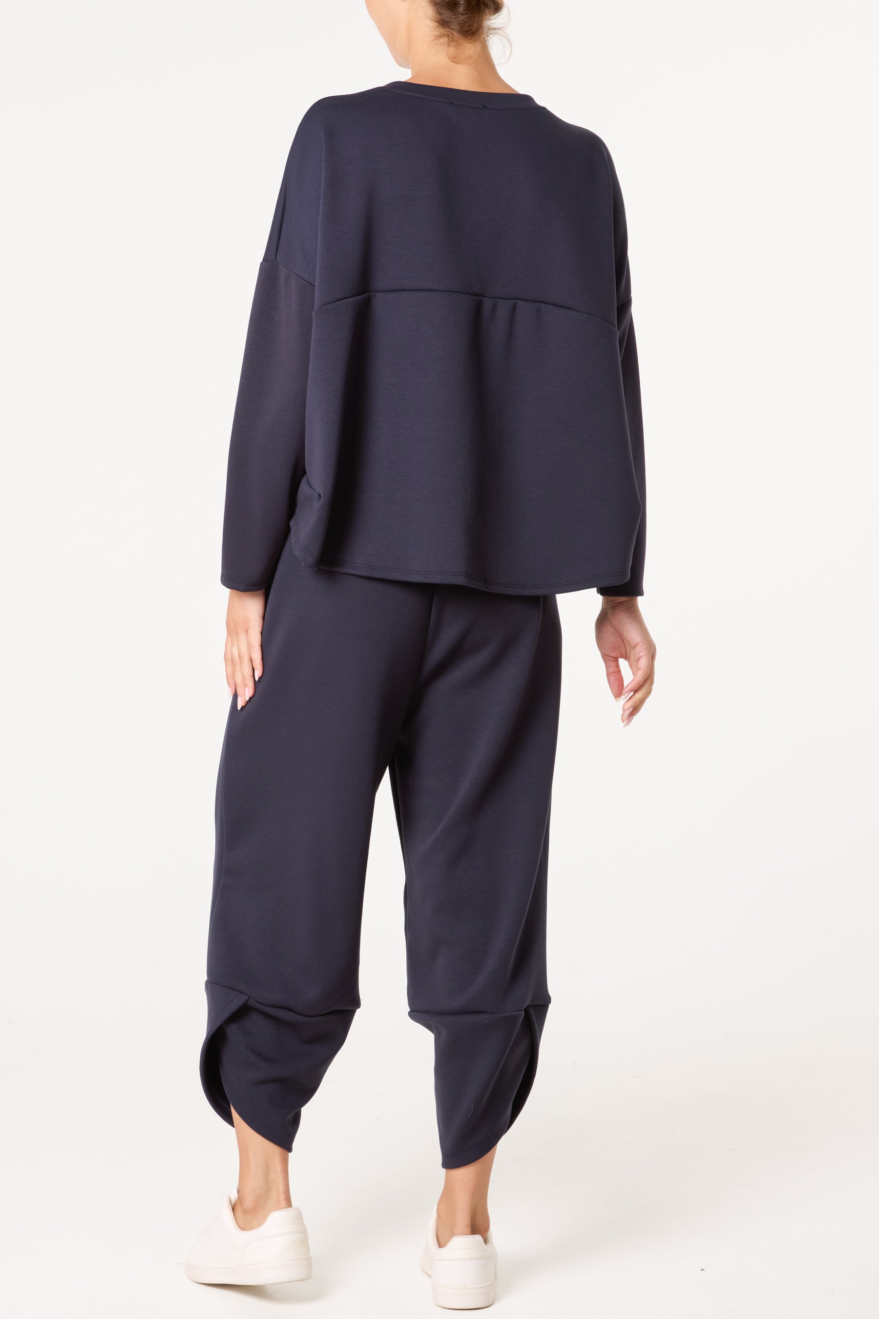 Essential Jumper & Cuffed Trousers Set