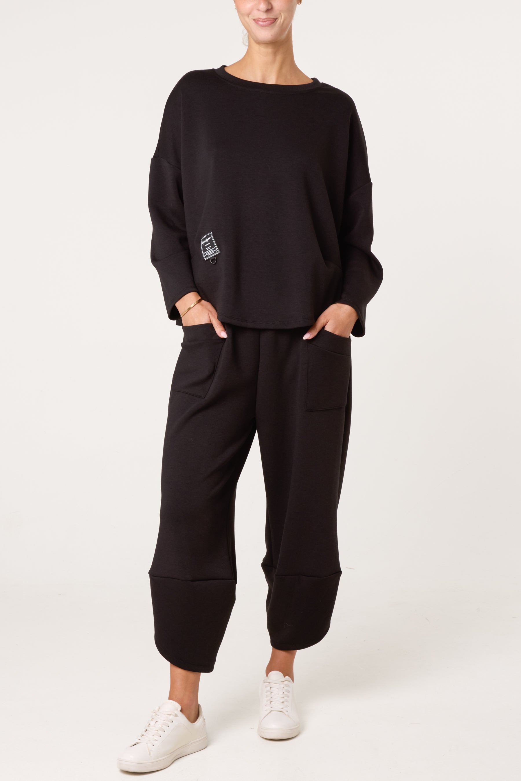 Essential Jumper & Cuffed Trousers Set