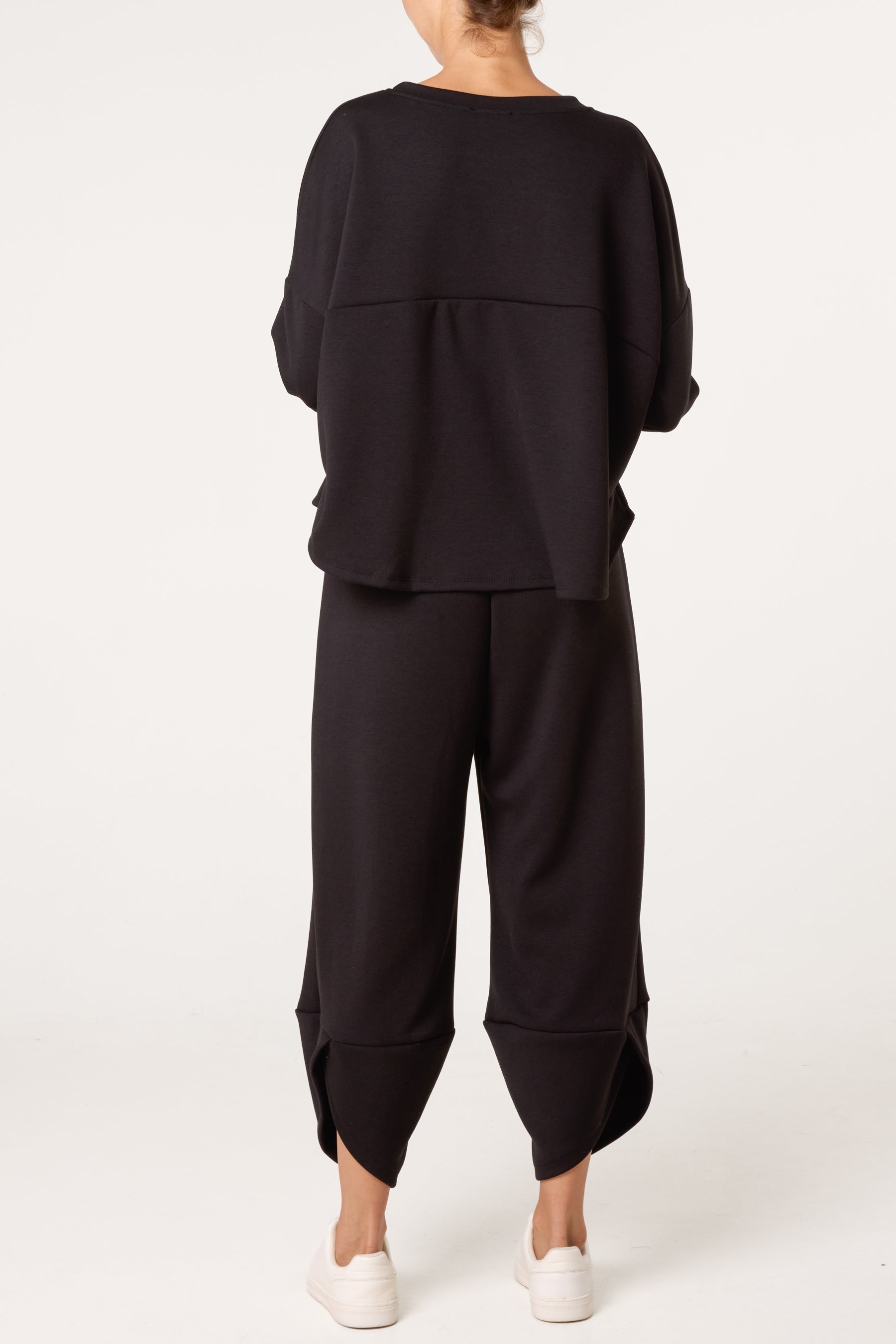 Essential Jumper & Cuffed Trousers Set