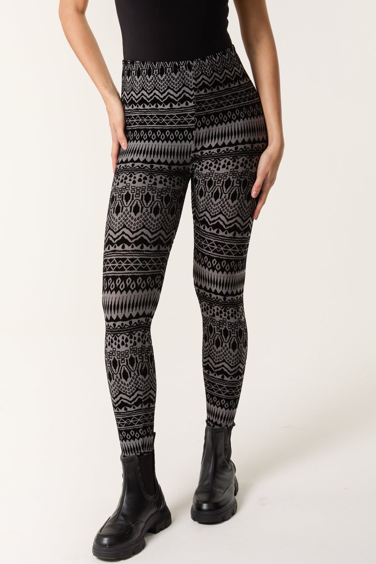 Aztec Print Leggings