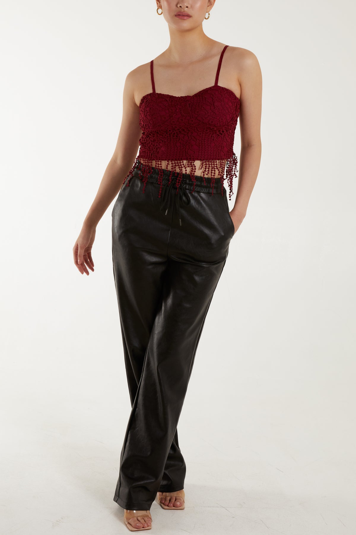 Lace Bralet w/ Tassels