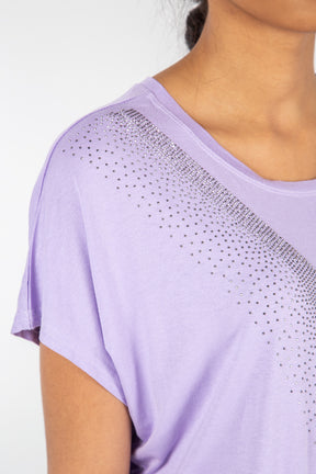 Chevron Diamante Top