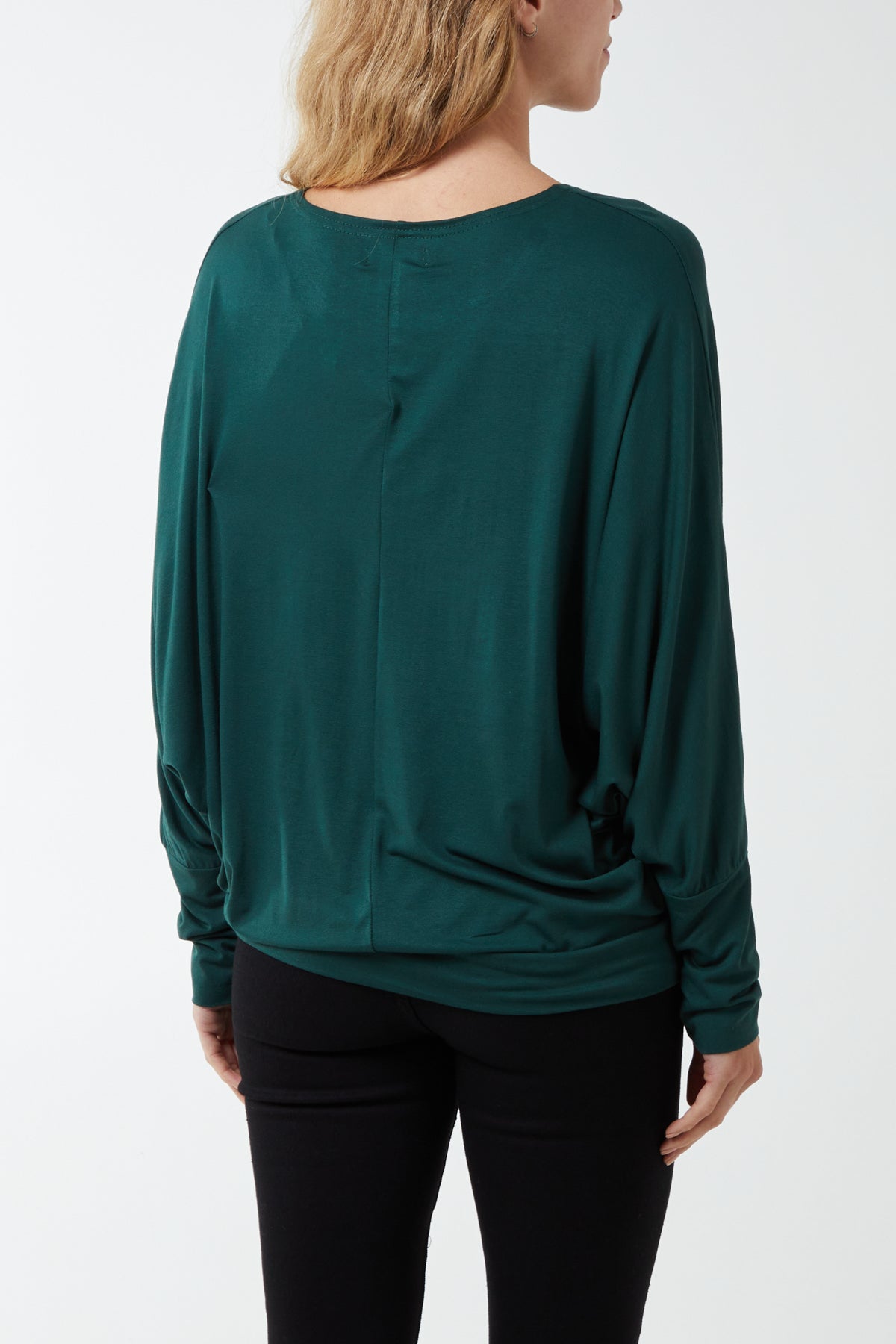 Multi Animal Heart Batwing Top