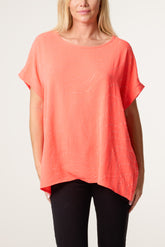 Diamante Swirl Boxy Top
