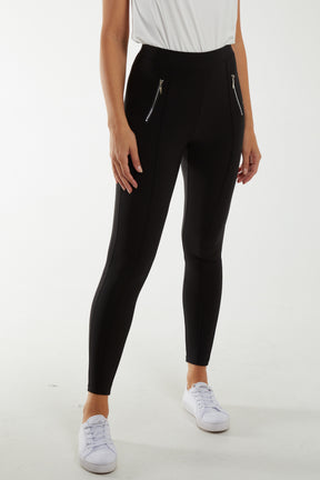 Double Zipped Pocket Legging