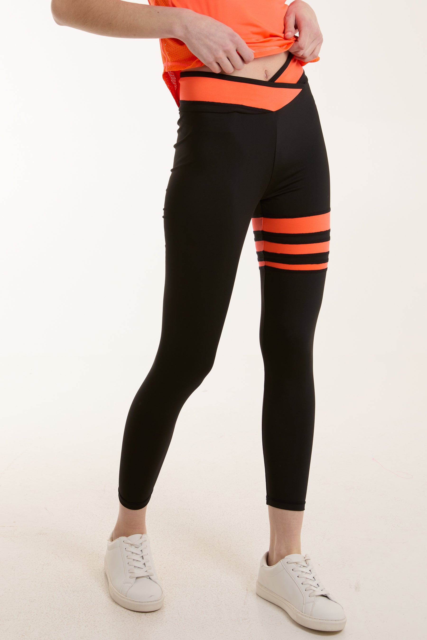 Activewear Contrast Stripe Legging