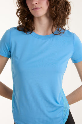 Short Sleeve Activewear Mesh T-Shirt