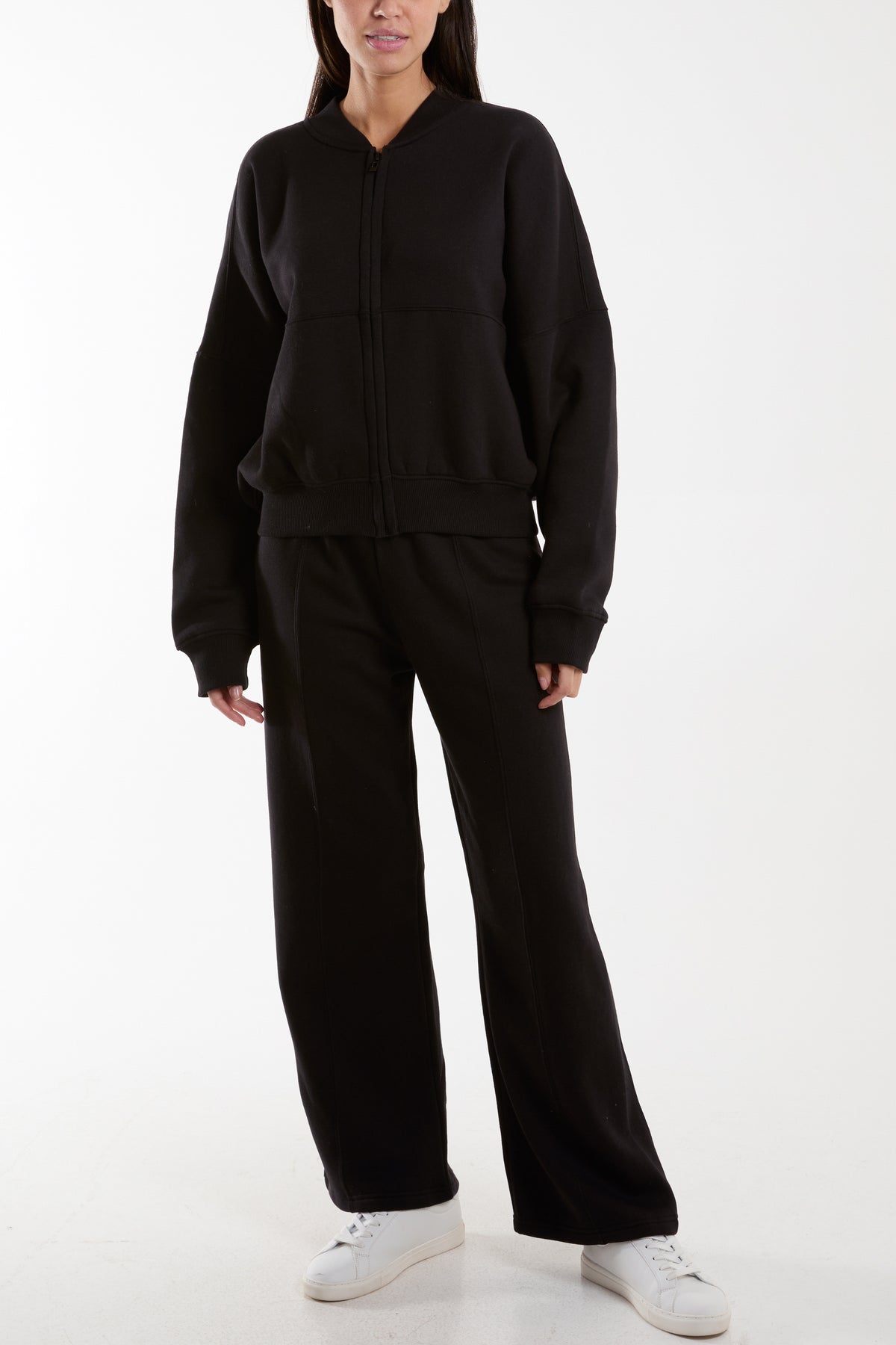 Zip Front Jacket & Trouser Co-Ord Set