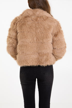 Faux Fur Pelted Jacket