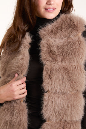 Fur Pelted Gilet