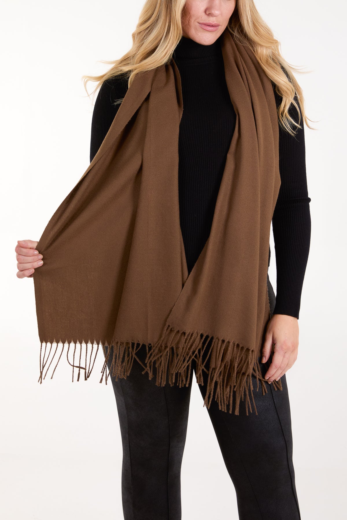 Super Soft Tassel Scarf