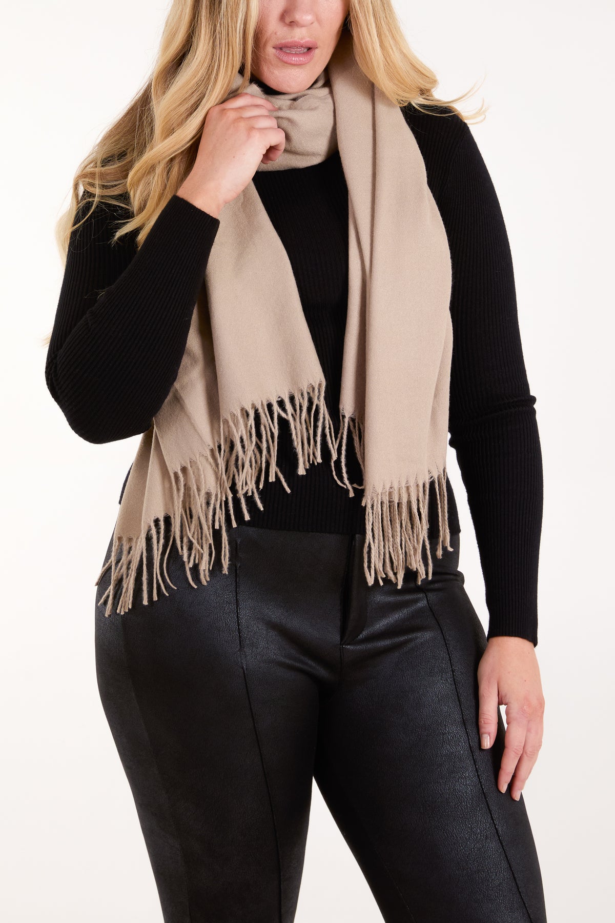 Super Soft Tassel Scarf