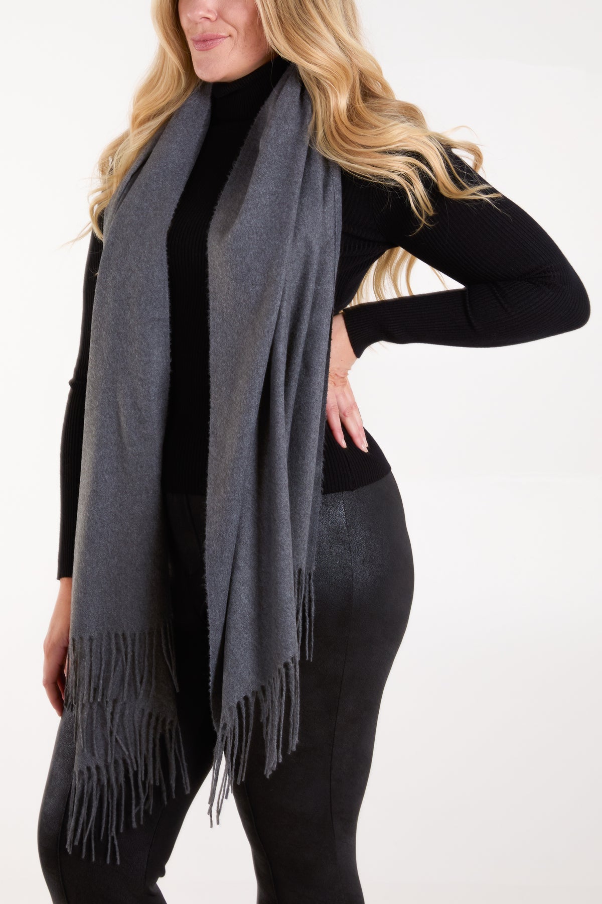 Super Soft Tassel Scarf