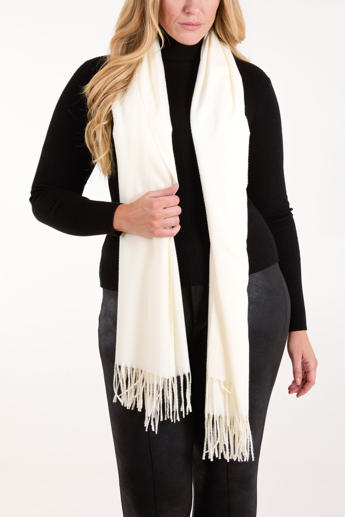 Super Soft Tassel Scarf