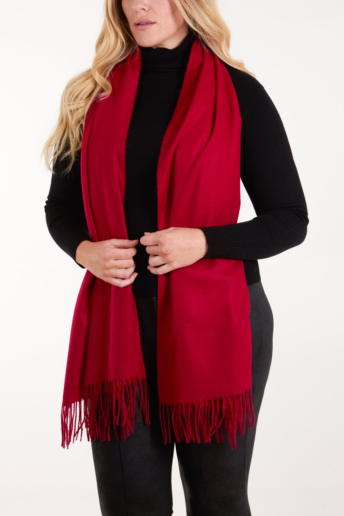 Super Soft Tassel Scarf