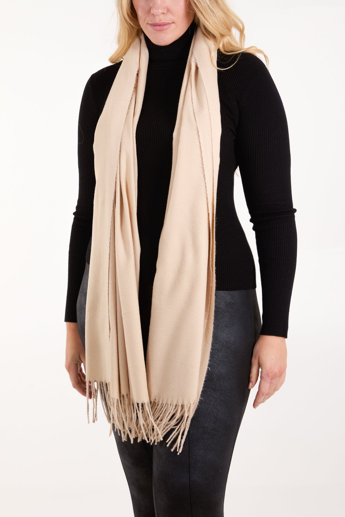 Super Soft Tassel Scarf