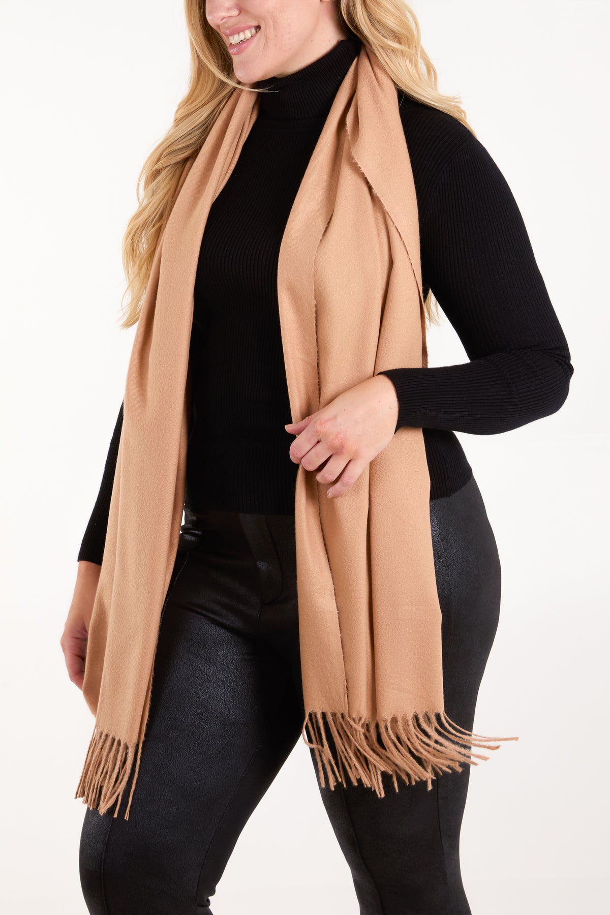 Super Soft Tassel Scarf