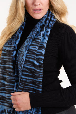 Multi Animal Print Scarf