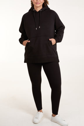 Side Popper Hoodie & Legging Set