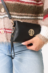 Small Gold Detail Shoulder/Clutch Purse