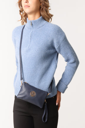 Small Gold Detail Shoulder/Clutch Purse