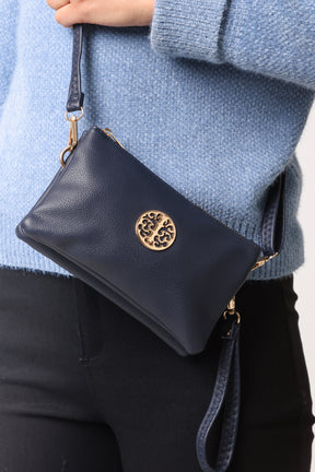 Small Gold Detail Shoulder/Clutch Purse