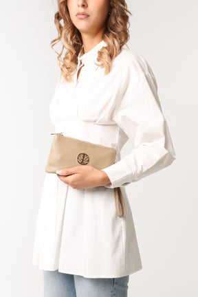 Small Gold Detail Shoulder/Clutch Purse